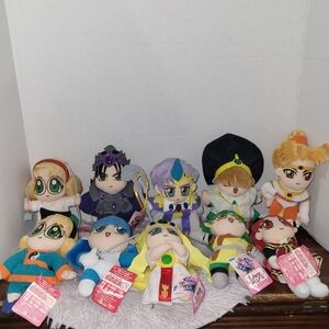 Adorable Anime Character Plush Set